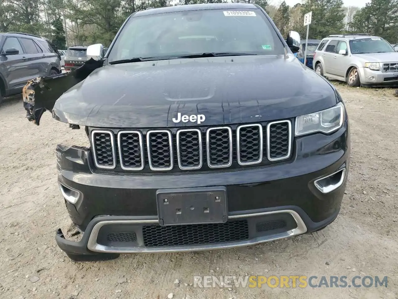 5 Photograph of a damaged car 1C4RJFBG3LC115275 JEEP GRAND CHER 2020