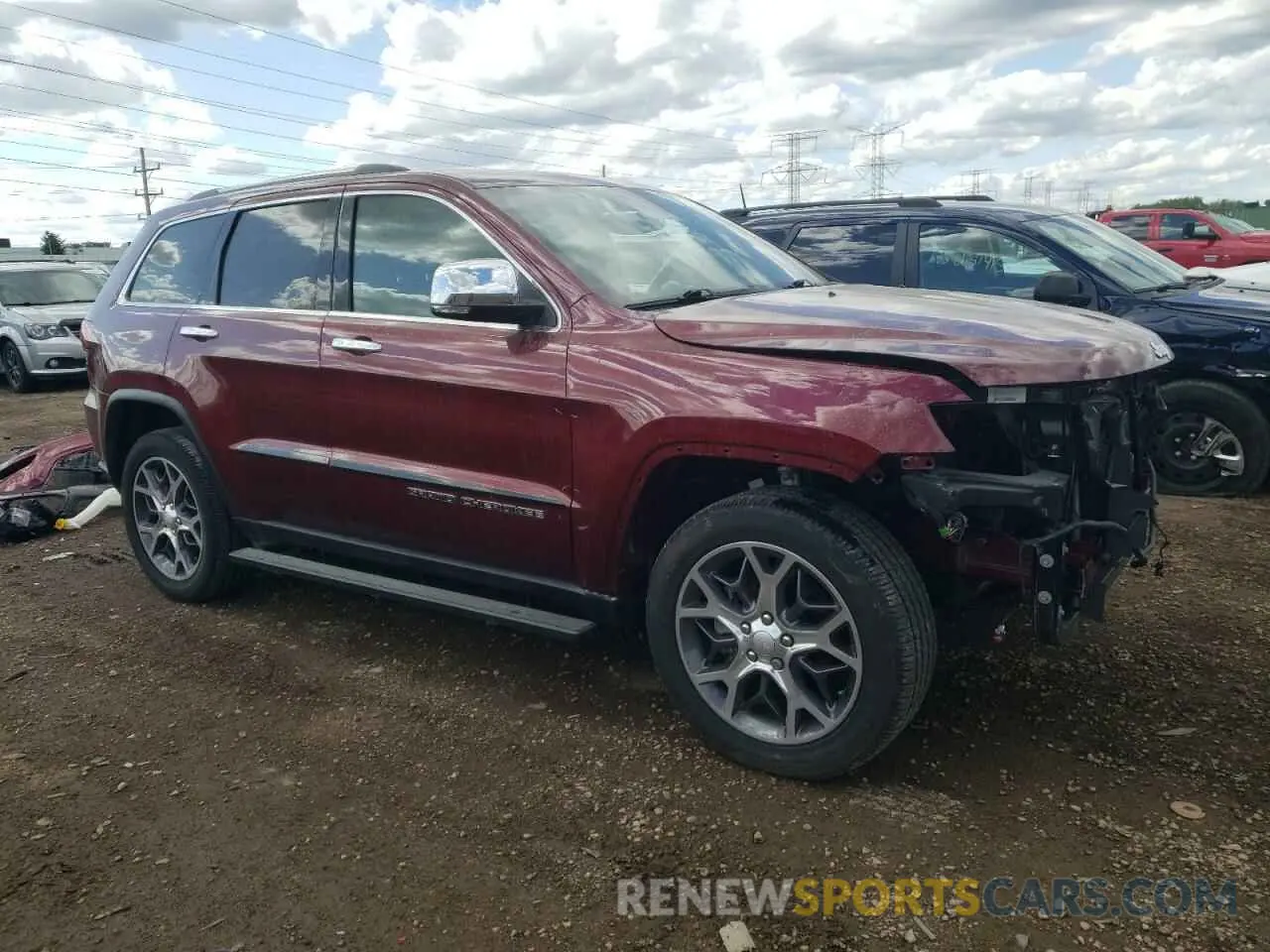 4 Photograph of a damaged car 1C4RJFBG4LC152061 JEEP GRAND CHER 2020