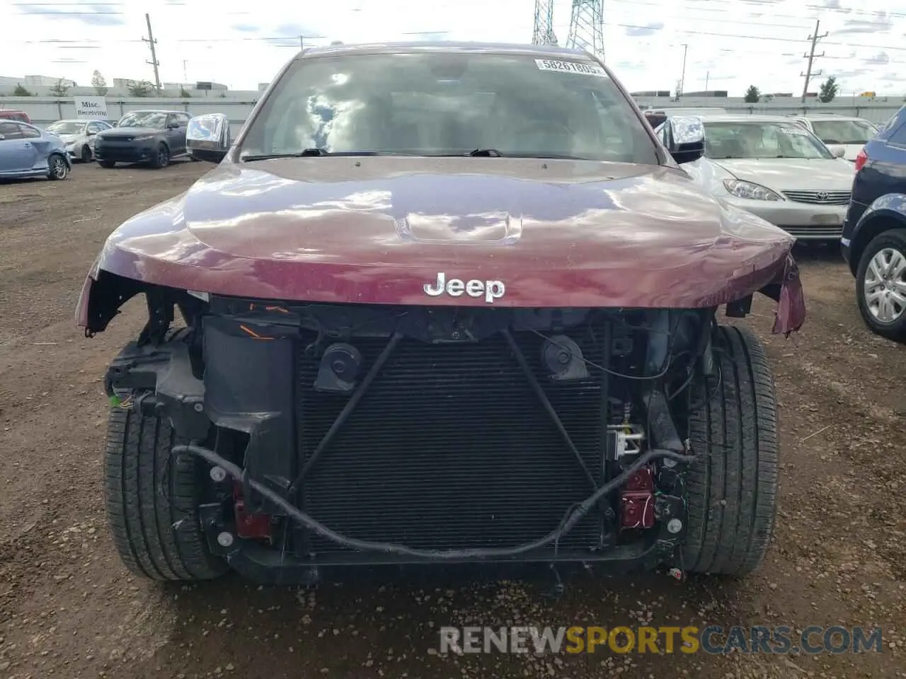 5 Photograph of a damaged car 1C4RJFBG4LC152061 JEEP GRAND CHER 2020