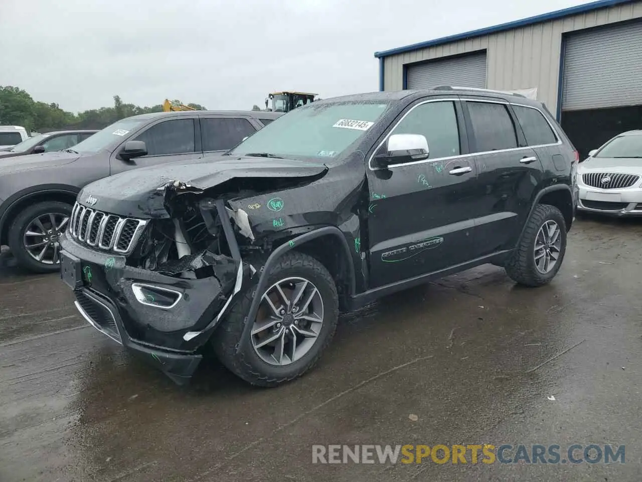 1 Photograph of a damaged car 1C4RJFBG4LC302623 JEEP GRAND CHER 2020