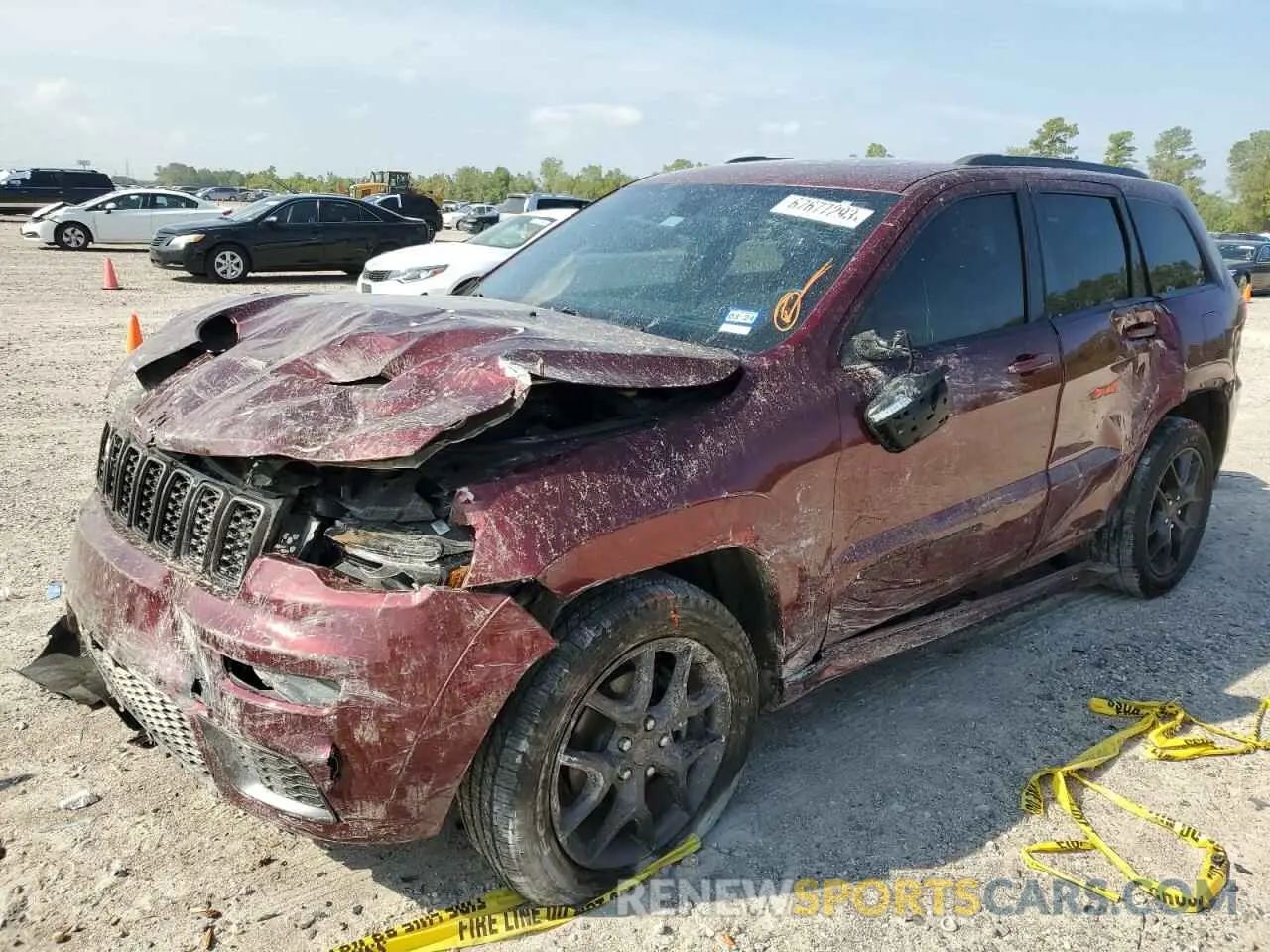 1 Photograph of a damaged car 1C4RJFBG6LC335798 JEEP GRAND CHER 2020