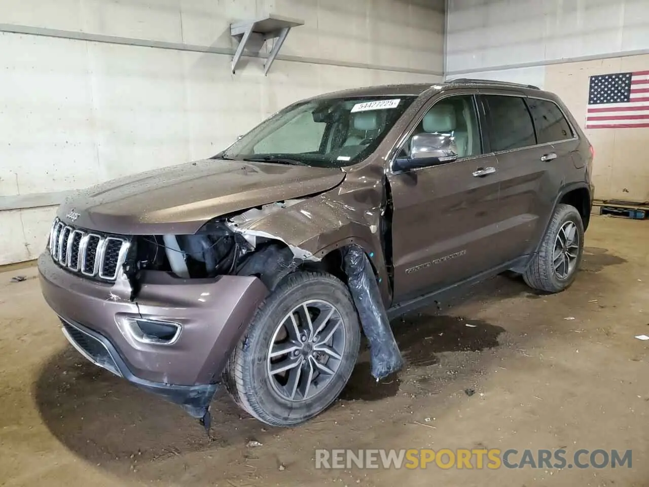 1 Photograph of a damaged car 1C4RJFBG6LC397007 JEEP GRAND CHER 2020