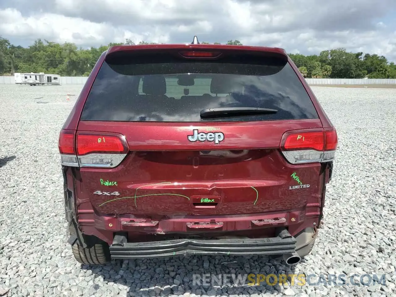 6 Photograph of a damaged car 1C4RJFBG6LC409656 JEEP GRAND CHER 2020