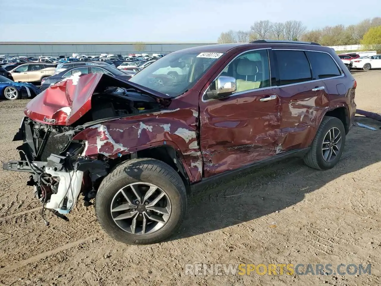 1 Photograph of a damaged car 1C4RJFBG7LC242871 JEEP GRAND CHER 2020