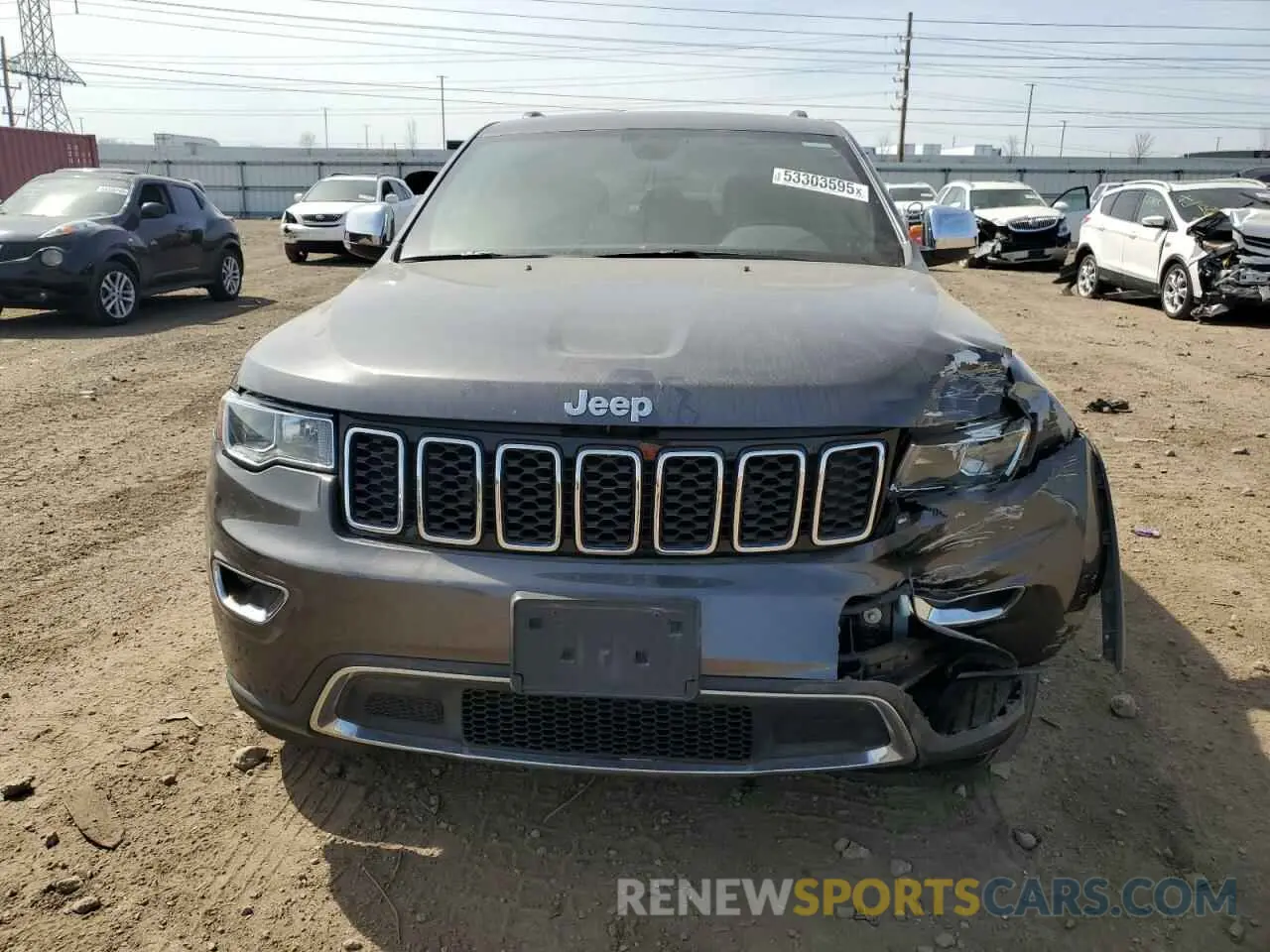 5 Photograph of a damaged car 1C4RJFBG7LC433948 JEEP GRAND CHER 2020