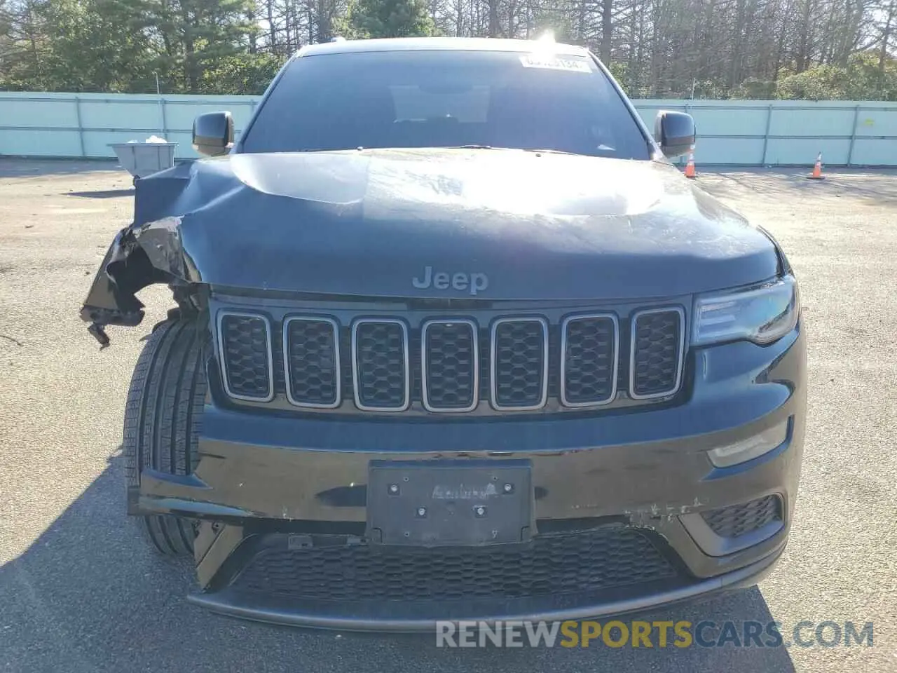 5 Photograph of a damaged car 1C4RJFBG8LC292954 JEEP GRAND CHER 2020