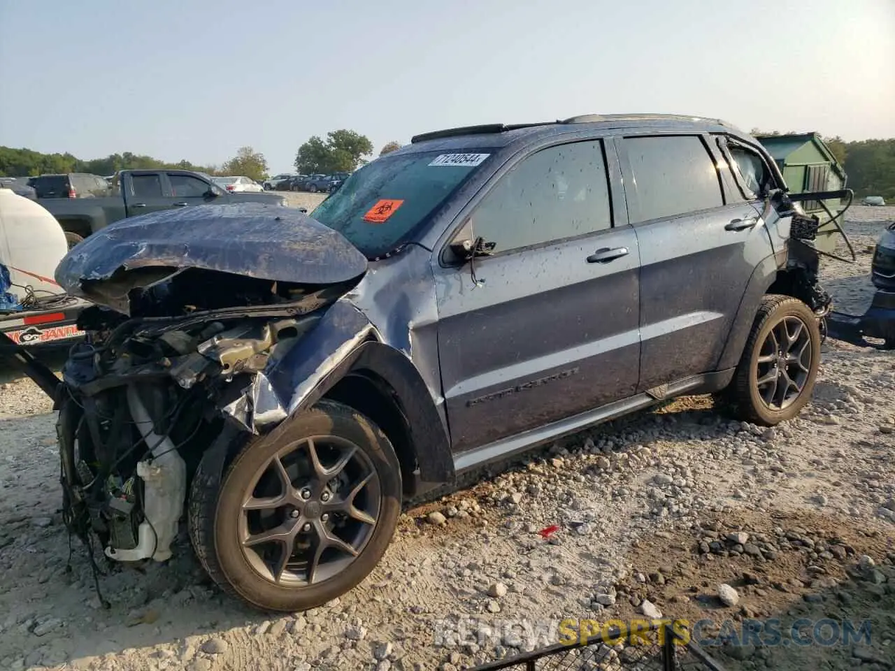 1 Photograph of a damaged car 1C4RJFBGXLC199921 JEEP GRAND CHER 2020