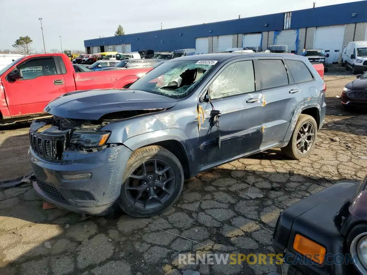 1 Photograph of a damaged car 1C4RJFBT3LC198025 JEEP GRAND CHER 2020