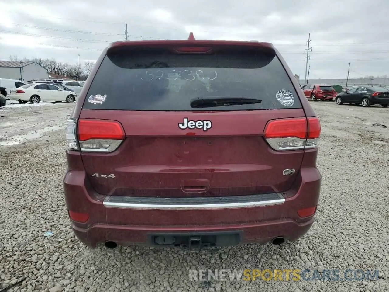 6 Photograph of a damaged car 1C4RJFCG2LC327390 JEEP GRAND CHER 2020