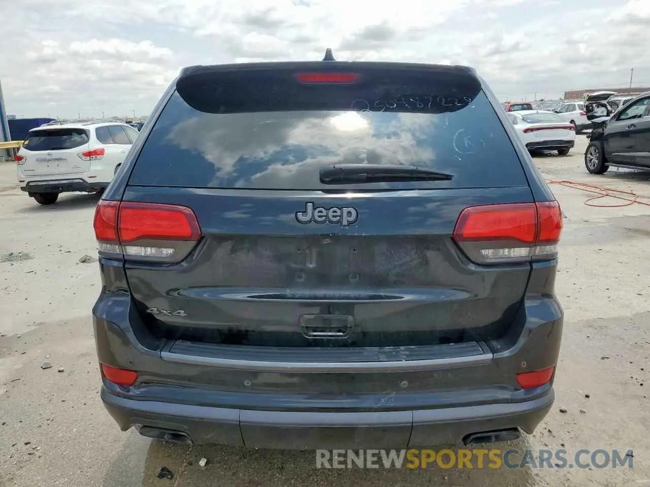 6 Photograph of a damaged car 1C4RJFCGXLC133772 JEEP GRAND CHER 2020