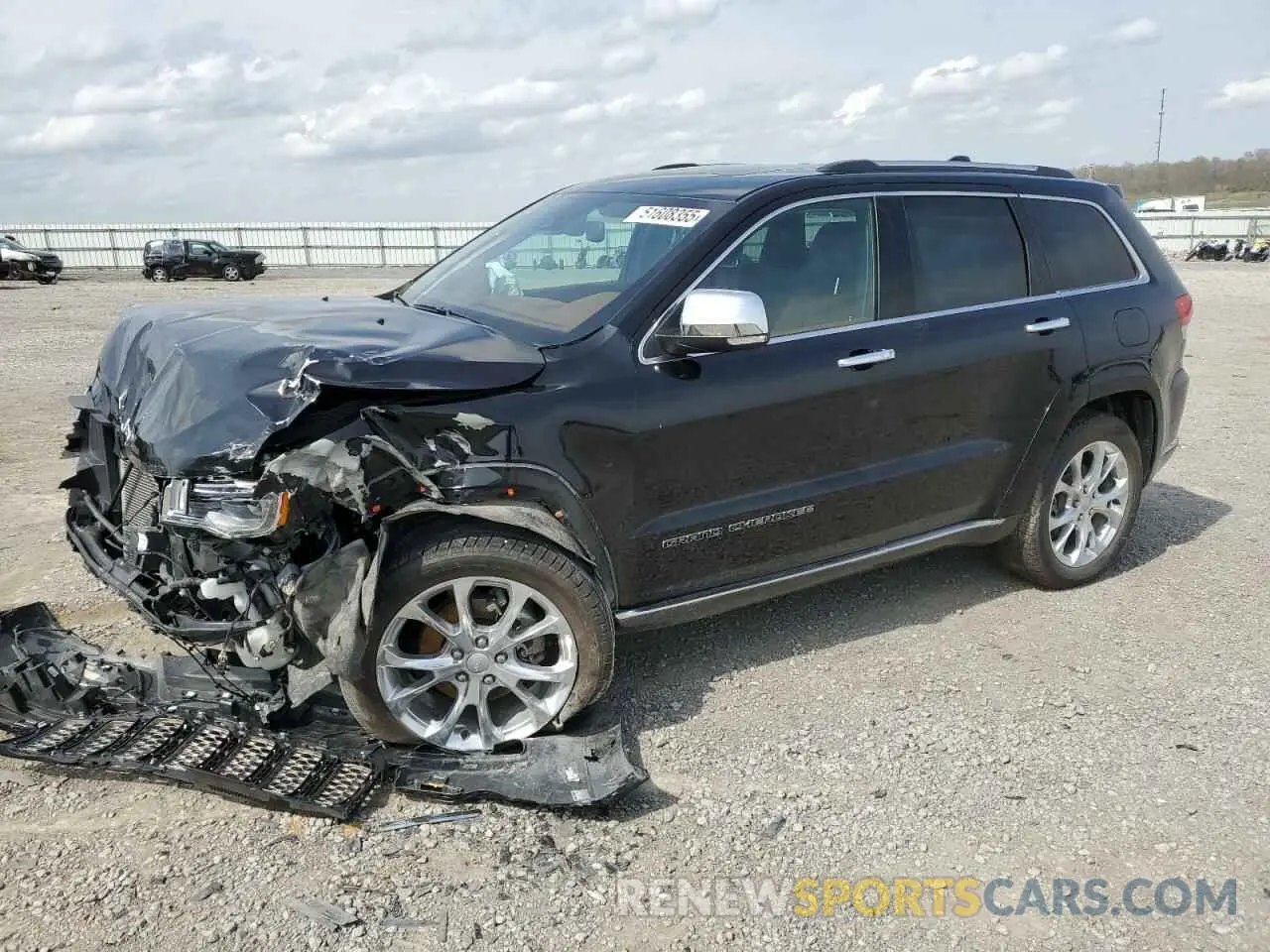 1 Photograph of a damaged car 1C4RJFJG7LC417296 JEEP GRAND CHER 2020