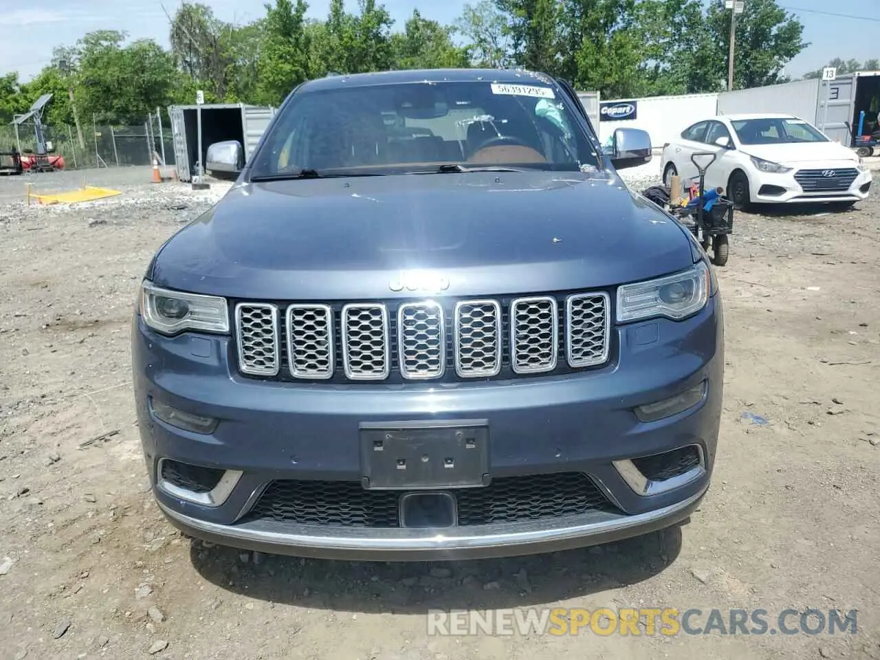 5 Photograph of a damaged car 1C4RJFJT5LC112392 JEEP GRAND CHER 2020