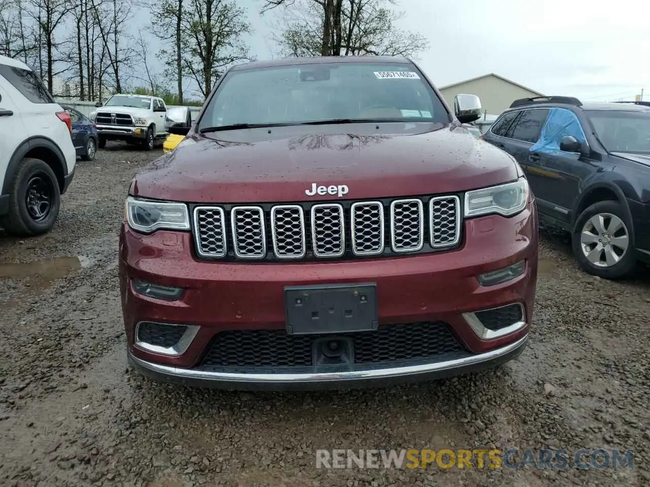 5 Photograph of a damaged car 1C4RJFJT8LC419202 JEEP GRAND CHER 2020