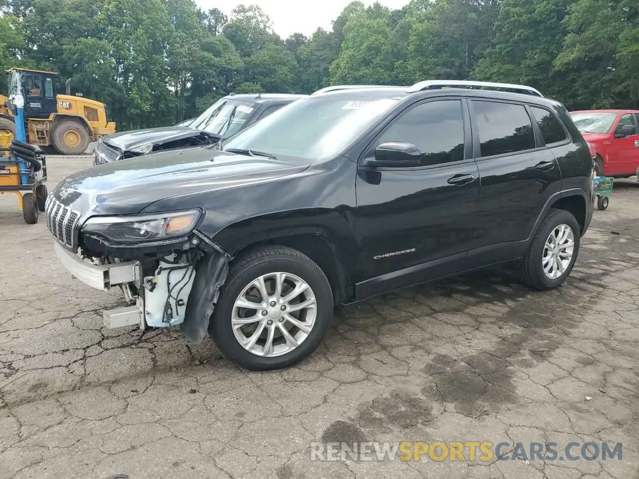 1 Photograph of a damaged car 1C4PJLCB3MD112624 JEEP GRAND CHER 2021
