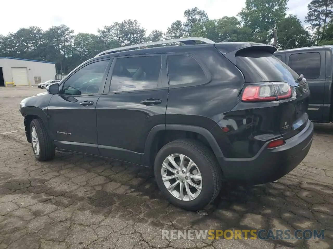 2 Photograph of a damaged car 1C4PJLCB3MD112624 JEEP GRAND CHER 2021