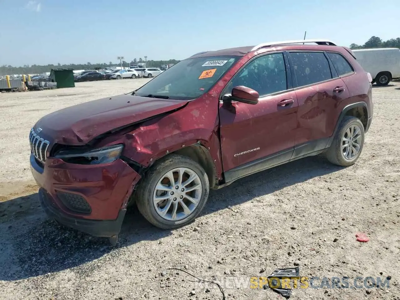 1 Photograph of a damaged car 1C4PJLCB6MD183803 JEEP GRAND CHER 2021