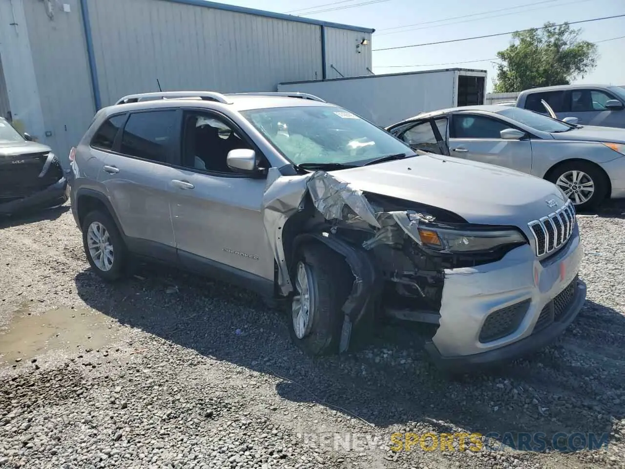 4 Photograph of a damaged car 1C4PJLCB8MD156182 JEEP GRAND CHER 2021