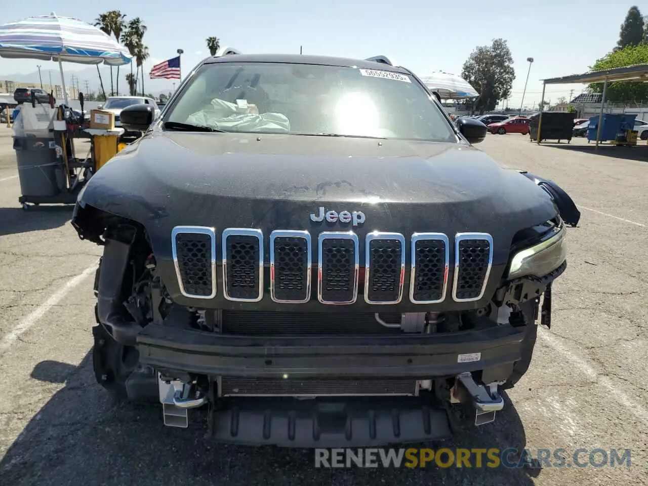 5 Photograph of a damaged car 1C4PJLDX7MD235983 JEEP GRAND CHER 2021