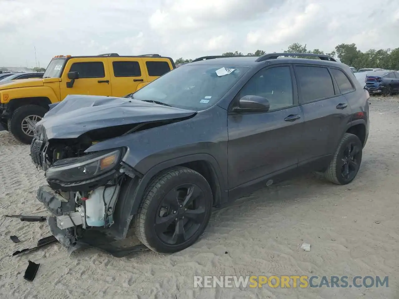 1 Photograph of a damaged car 1C4PJLLB0MD173851 JEEP GRAND CHER 2021