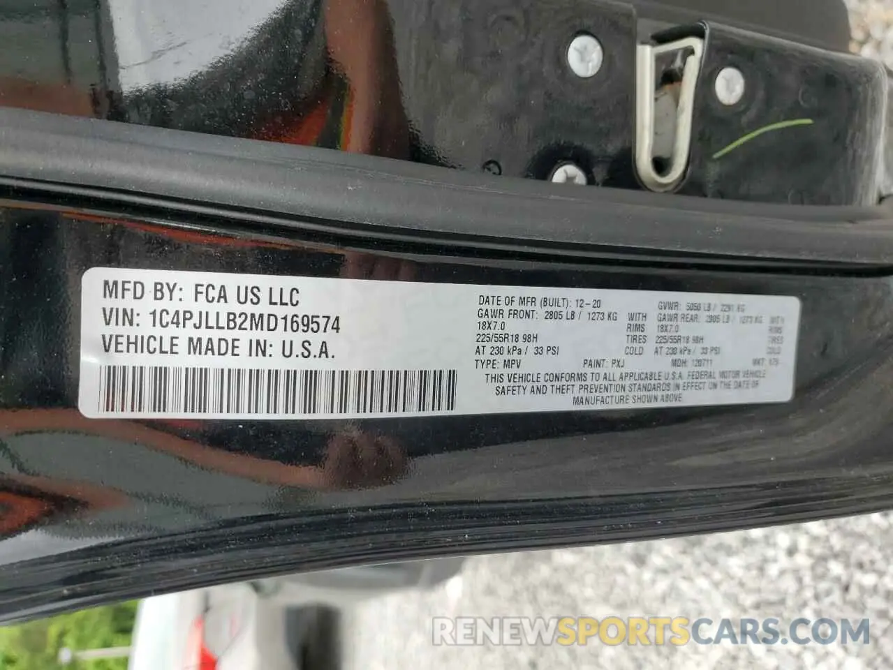 13 Photograph of a damaged car 1C4PJLLB2MD169574 JEEP GRAND CHER 2021