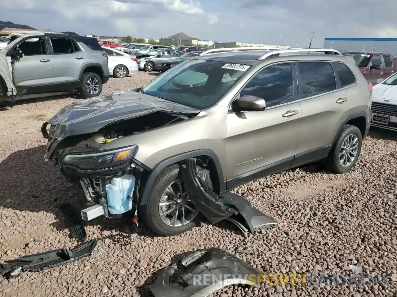 1 Photograph of a damaged car 1C4PJLMX7MD107436 JEEP GRAND CHER 2021