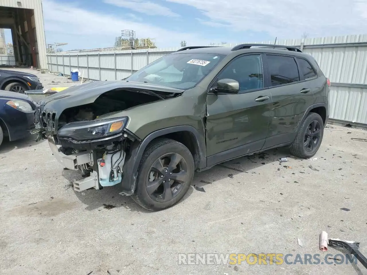 1 Photograph of a damaged car 1C4PJMCB7MD202591 JEEP GRAND CHER 2021