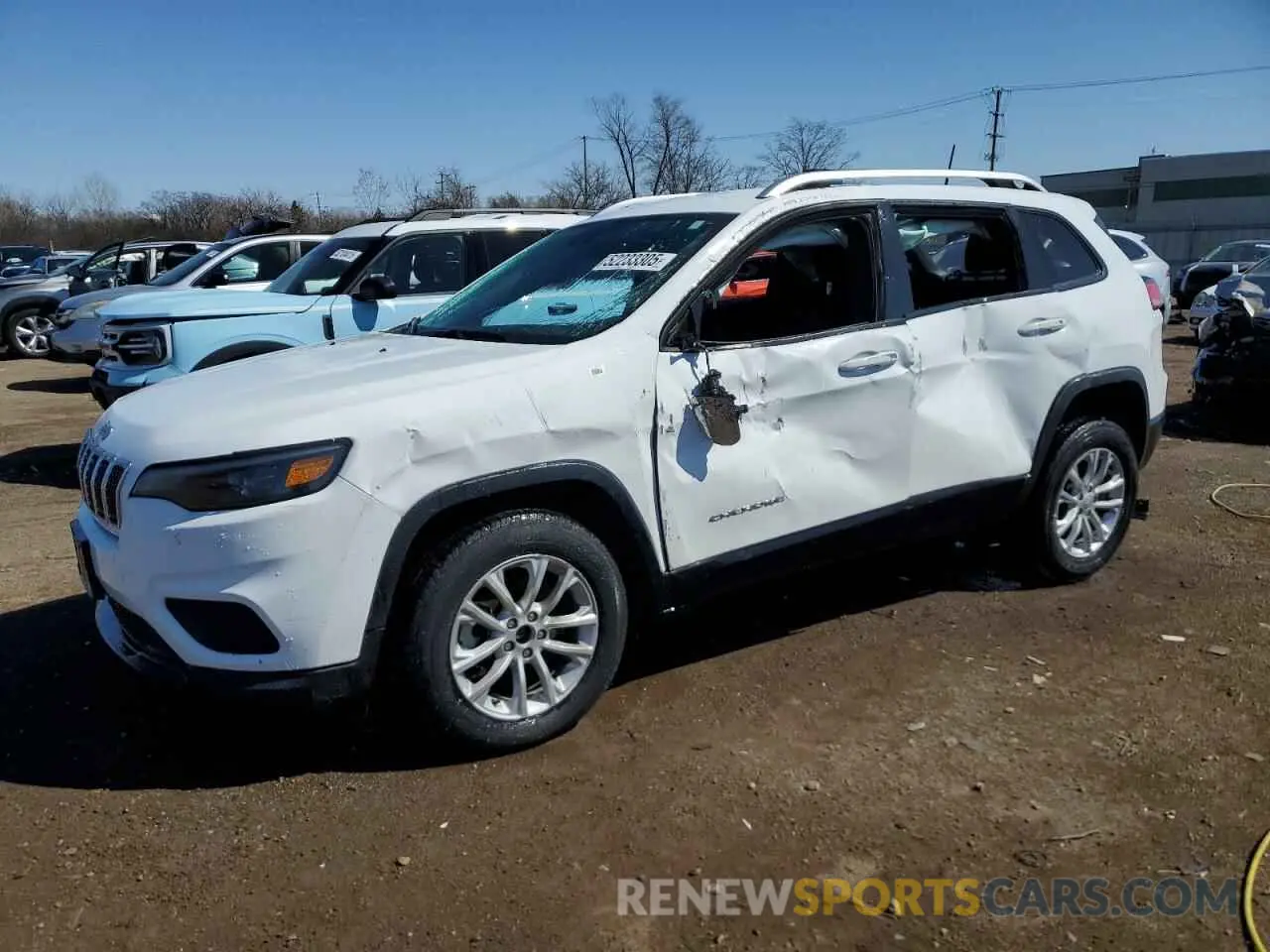 1 Photograph of a damaged car 1C4PJMCB8MD245109 JEEP GRAND CHER 2021