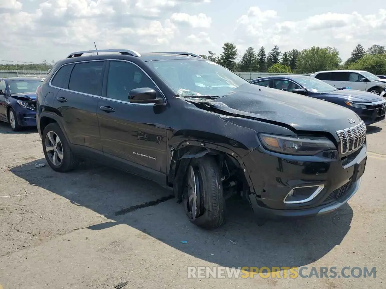 4 Photograph of a damaged car 1C4PJMDX0MD125945 JEEP GRAND CHER 2021