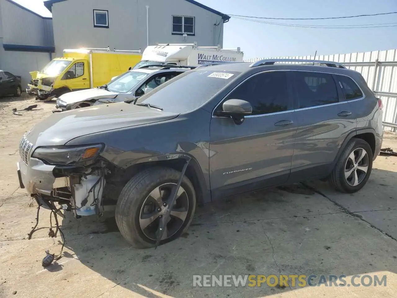 1 Photograph of a damaged car 1C4PJMDX0MD139442 JEEP GRAND CHER 2021