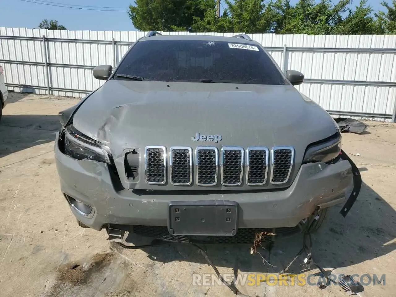 5 Photograph of a damaged car 1C4PJMDX0MD139442 JEEP GRAND CHER 2021