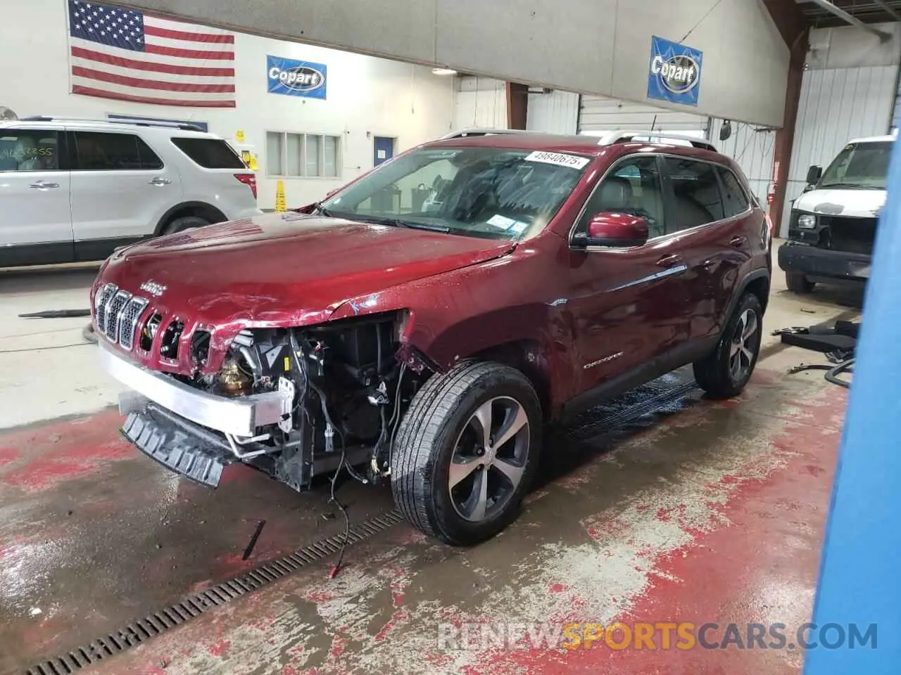 1 Photograph of a damaged car 1C4PJMDX0MD195025 JEEP GRAND CHER 2021