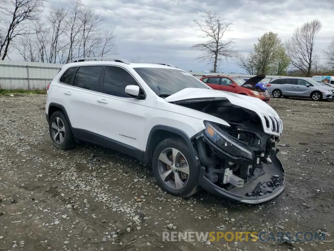4 Photograph of a damaged car 1C4PJMDX9MD237921 JEEP GRAND CHER 2021