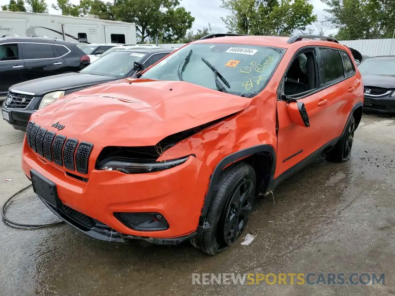1 Photograph of a damaged car 1C4PJMLB1MD240155 JEEP GRAND CHER 2021