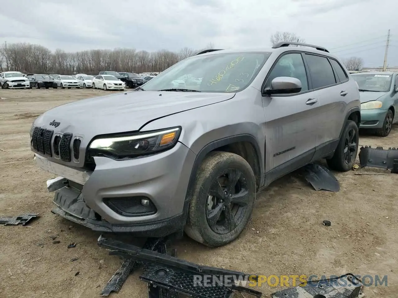 1 Photograph of a damaged car 1C4PJMLBXMD238453 JEEP GRAND CHER 2021