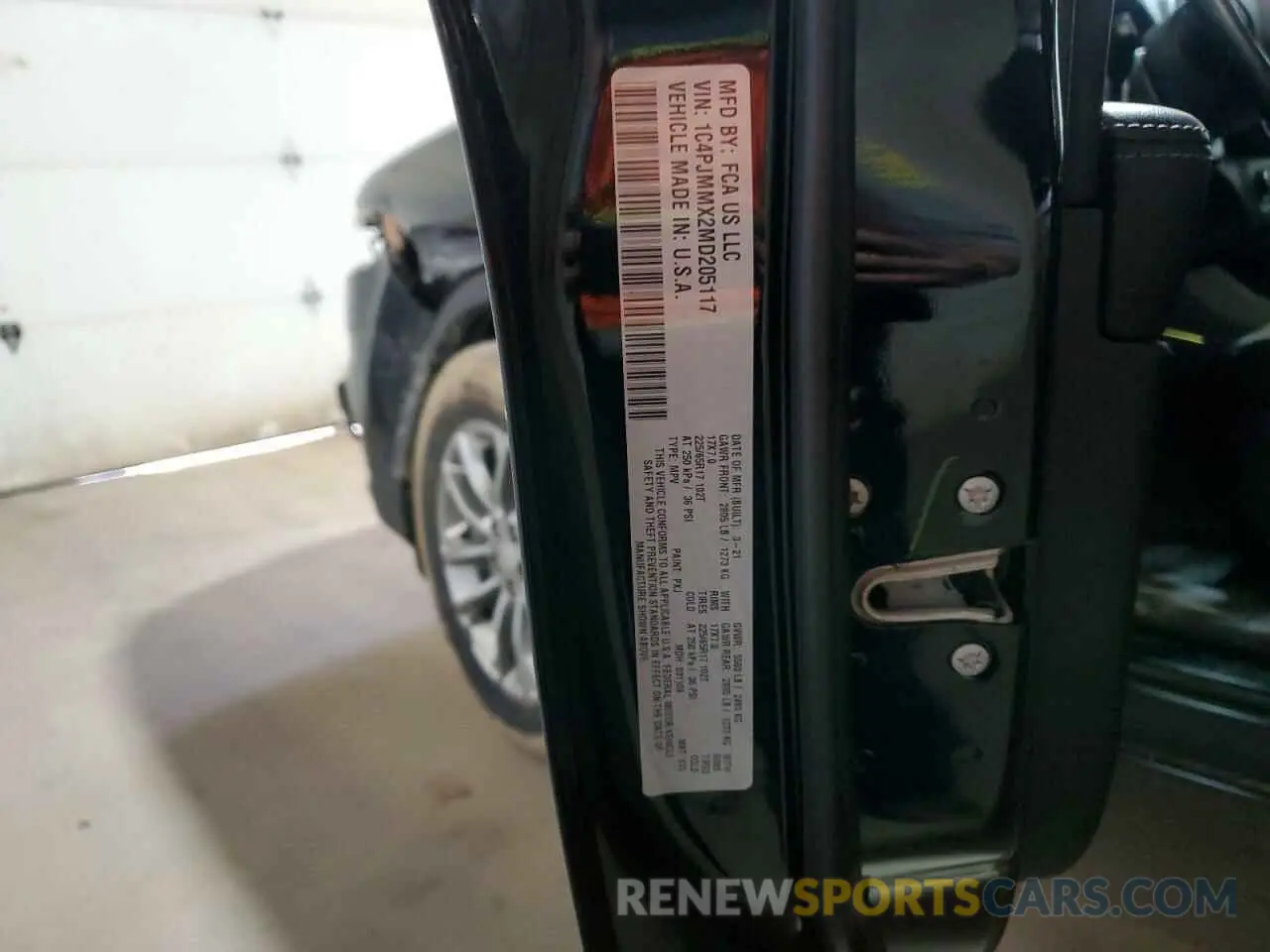 13 Photograph of a damaged car 1C4PJMMX2MD205117 JEEP GRAND CHER 2021