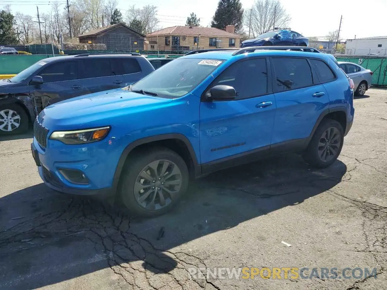1 Photograph of a damaged car 1C4PJMMX5MD206858 JEEP GRAND CHER 2021
