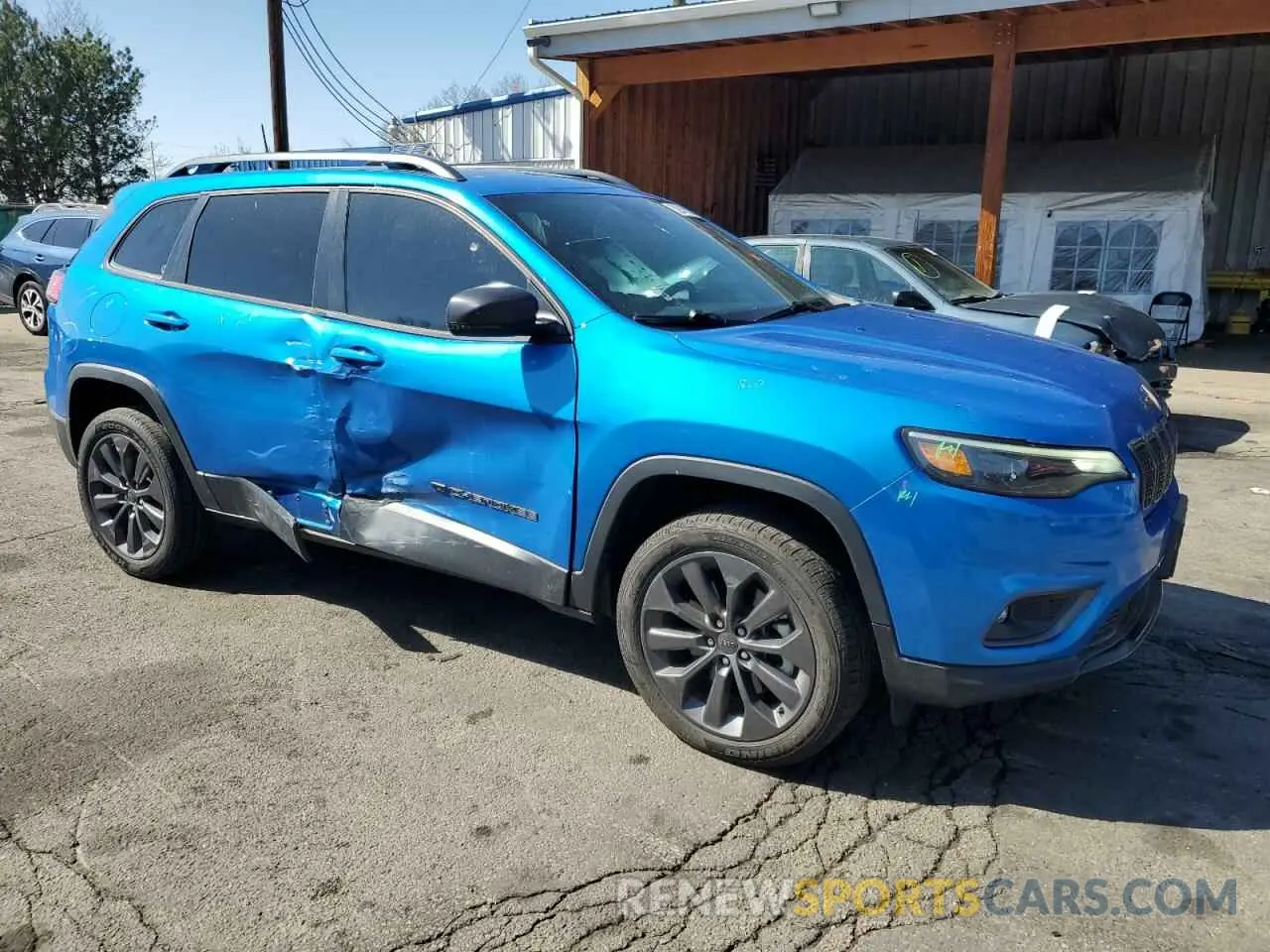4 Photograph of a damaged car 1C4PJMMX5MD206858 JEEP GRAND CHER 2021