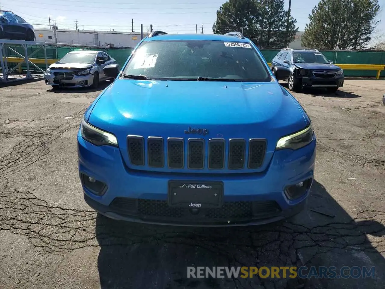 5 Photograph of a damaged car 1C4PJMMX5MD206858 JEEP GRAND CHER 2021