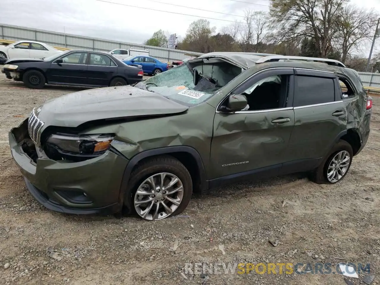1 Photograph of a damaged car 1C4PJMMX8MD110383 JEEP GRAND CHER 2021