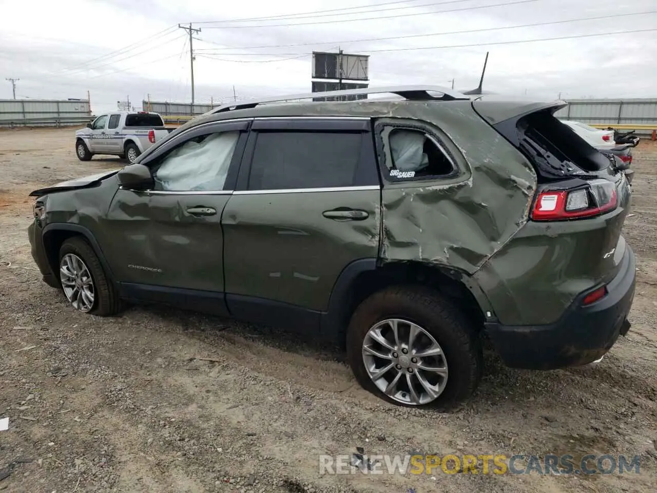 2 Photograph of a damaged car 1C4PJMMX8MD110383 JEEP GRAND CHER 2021