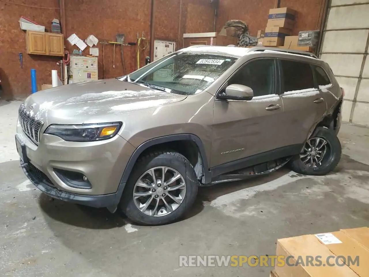 1 Photograph of a damaged car 1C4PJMMX9MD122431 JEEP GRAND CHER 2021
