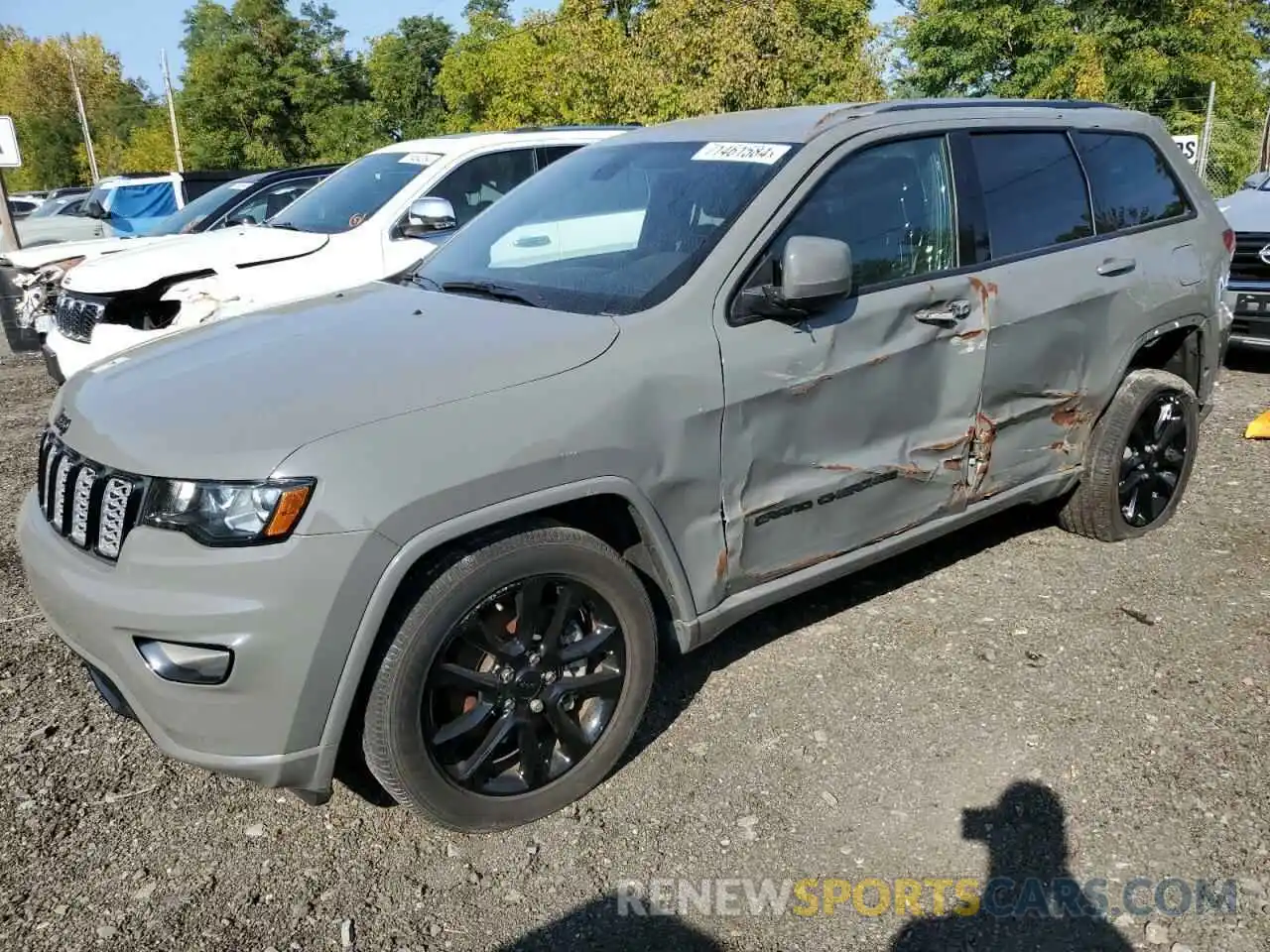 1 Photograph of a damaged car 1C4RJEAG0MC625340 JEEP GRAND CHER 2021