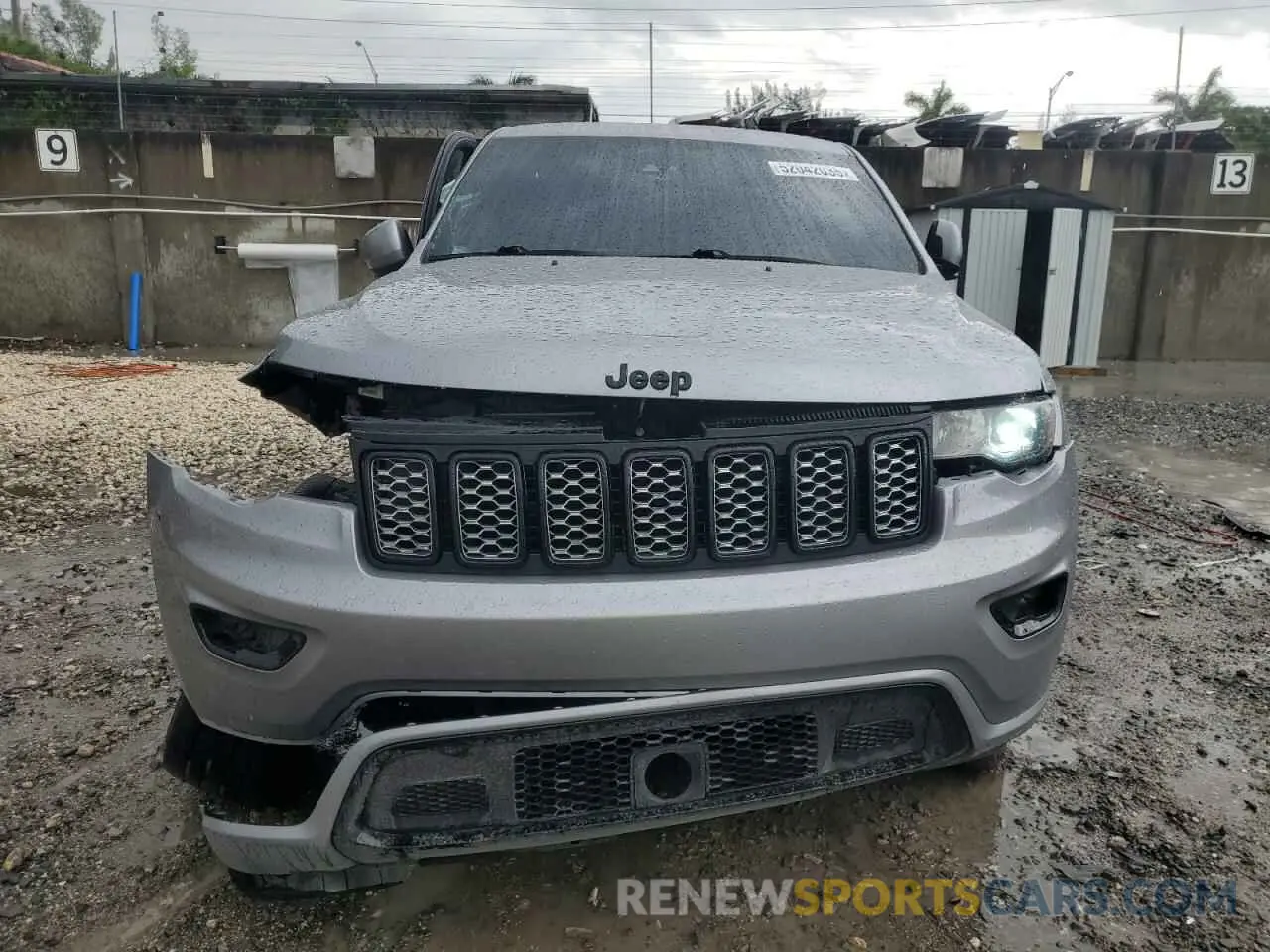 5 Photograph of a damaged car 1C4RJEAG0MC814067 JEEP GRAND CHER 2021