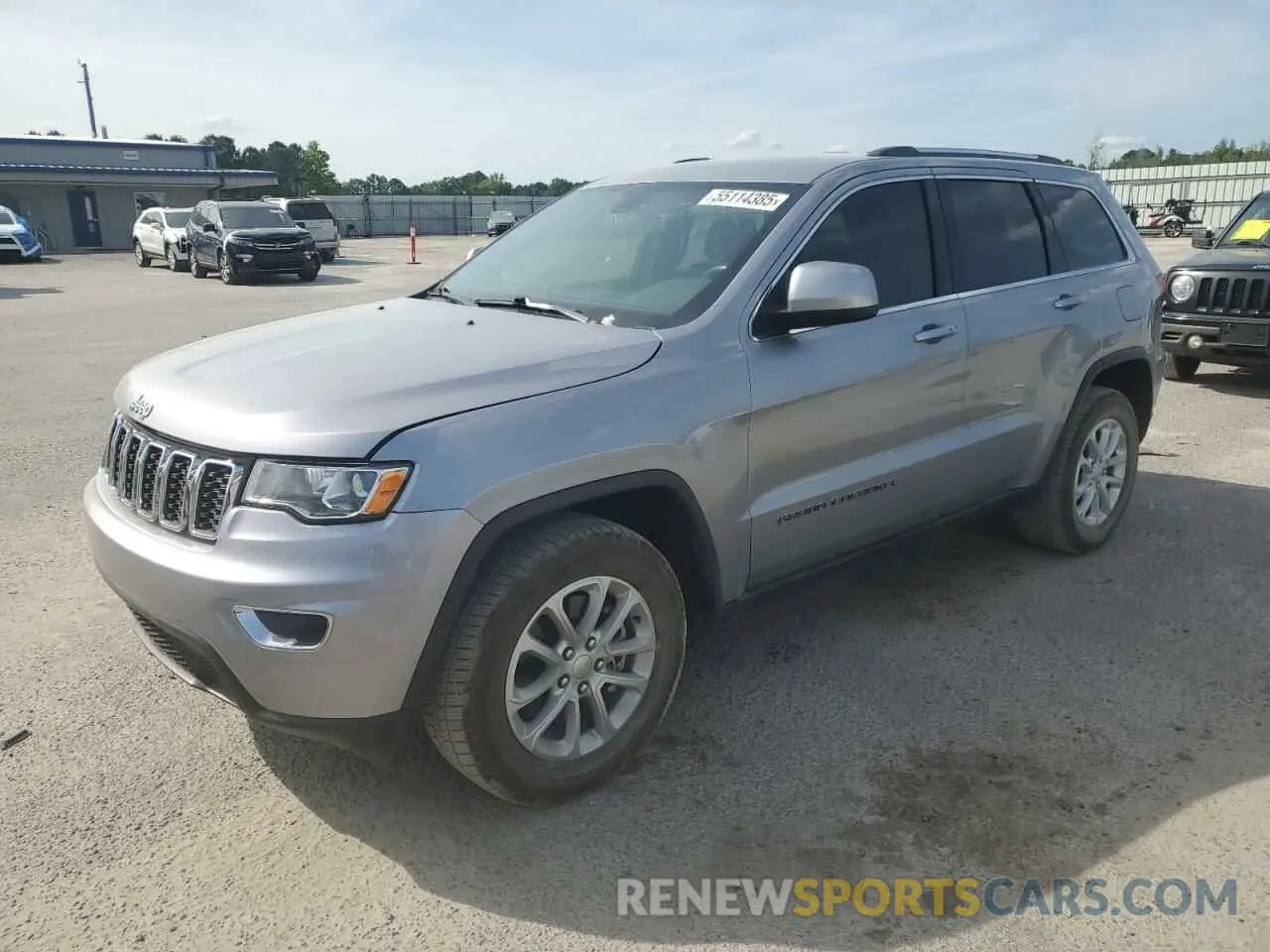1 Photograph of a damaged car 1C4RJEAG1MC813140 JEEP GRAND CHER 2021