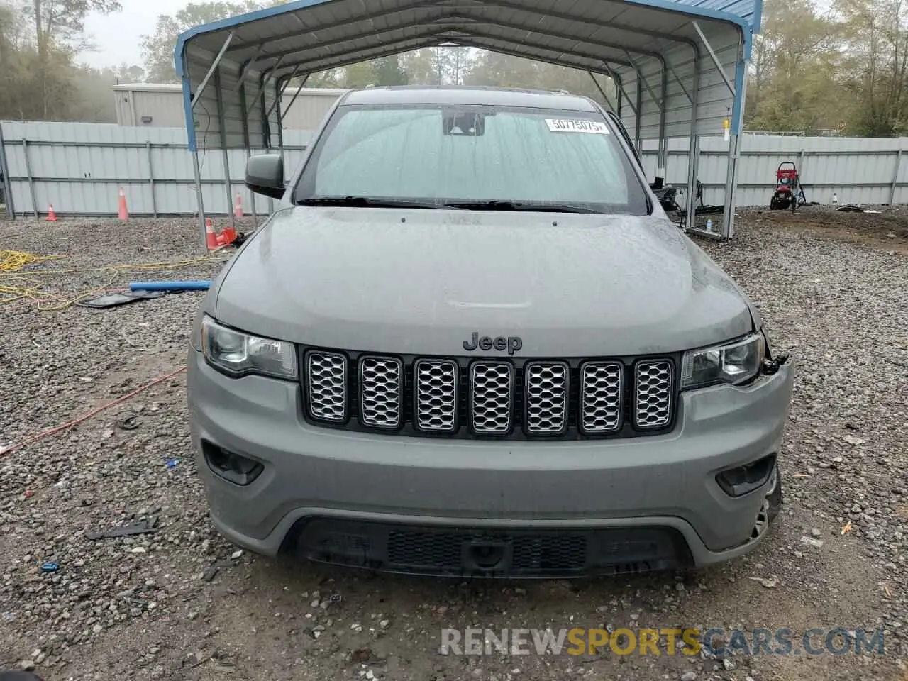 5 Photograph of a damaged car 1C4RJEAG2MC597220 JEEP GRAND CHER 2021