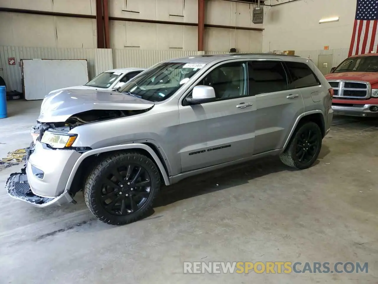 1 Photograph of a damaged car 1C4RJEAG3MC657750 JEEP GRAND CHER 2021