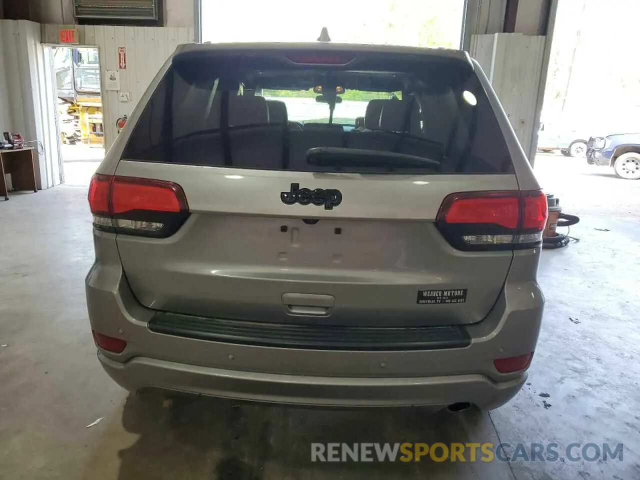 6 Photograph of a damaged car 1C4RJEAG3MC657750 JEEP GRAND CHER 2021