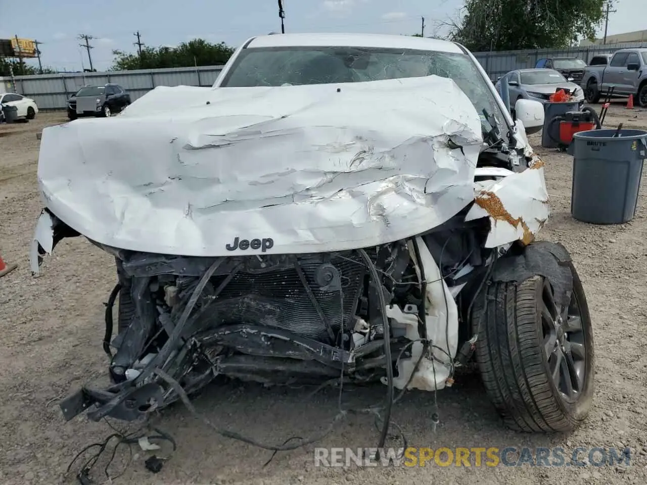 5 Photograph of a damaged car 1C4RJEAG5MC712960 JEEP GRAND CHER 2021