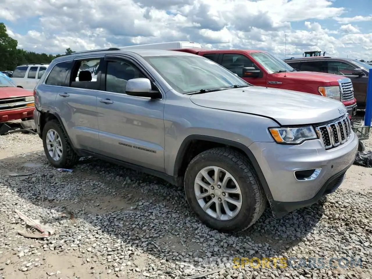 4 Photograph of a damaged car 1C4RJEAG5MC844648 JEEP GRAND CHER 2021