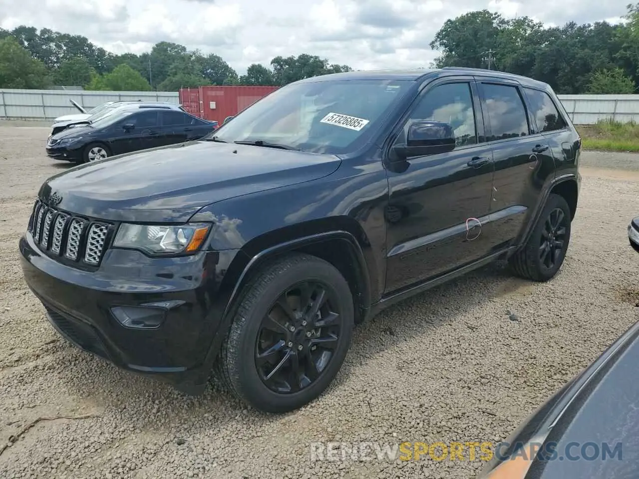 1 Photograph of a damaged car 1C4RJEAG6MC713552 JEEP GRAND CHER 2021